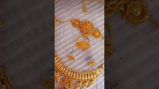 Designer gold necklace collection/ /Trendy gold bridal necklace #shortshos#shorts