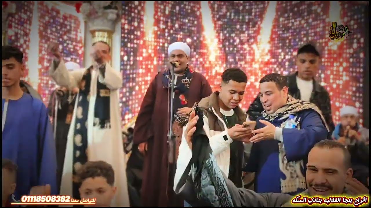 مهرجان الغلالبه رجال بنجا بالقاهره، رقص جماعى، مع الريس على والريس مديح البنجاوى، دويتوا