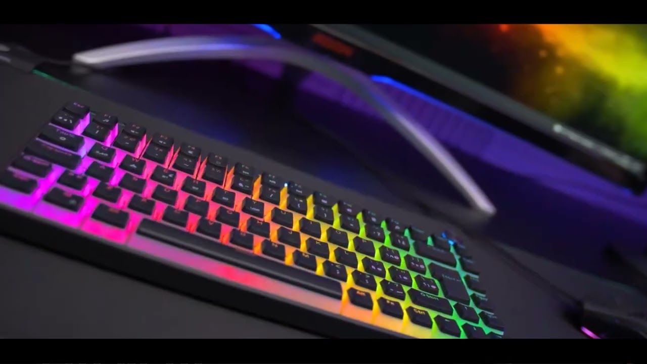 Clavier Mars Gaming MKCLOUD Mechanical 75% Keyboard, Wireless BT USB, RGB,  Blue Switch - Noir Tunisie