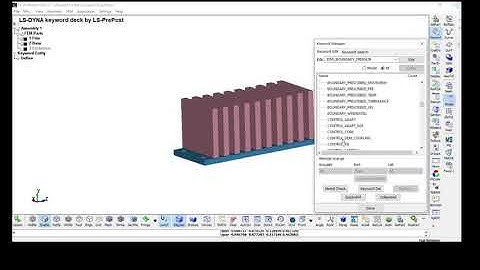Thermal Simulation of Heat fins using ICFD – LS Dyna