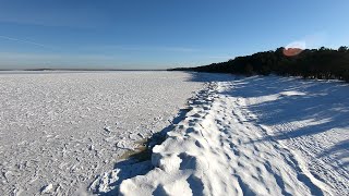 Прогулки с дроном на границе зимы и весны, Эстония