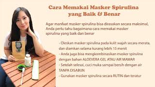 isi 1 botol masker spirulina