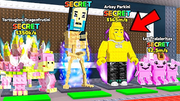 Unlocking EVERY 0.01% Lucky Block SECRET in Steal A Brainrot