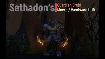Guardian Druid Macro / WeakAura HUD with Cat Weaving (ADVANCED)