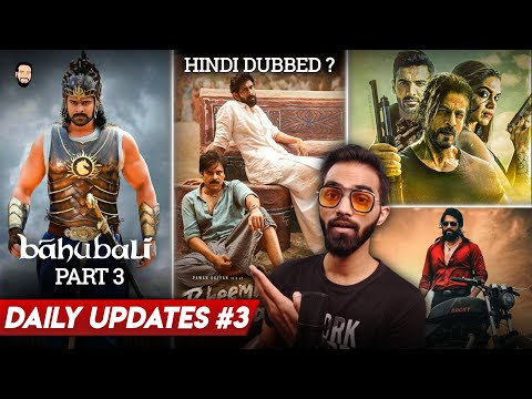 Bahubali 3 Update | Bheemla Nayak Hindi Dubbed | Kgf Chapter 2 New Update | Pathan | Tiger 3