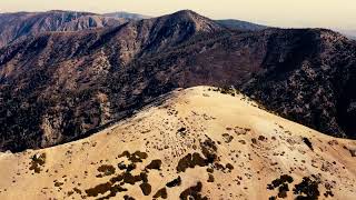 Mt. Baldy - Aerial Footage of Devil's Backbone & Summit