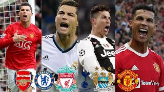 Every Cristiano Ronaldo Goals Against Premier League Big 6