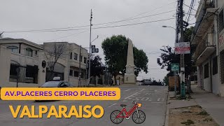 Avenida Los Placeres cerro Los Placeres Valparaíso #ciclistasurbanos #chile #gopro #valpo #bici