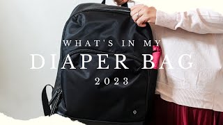 What’s in my diaper bag 2023 👜| 6 months baby diaper bag essentials✨