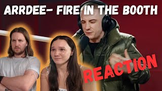 ArrDee- Fire In The Booth REACTION