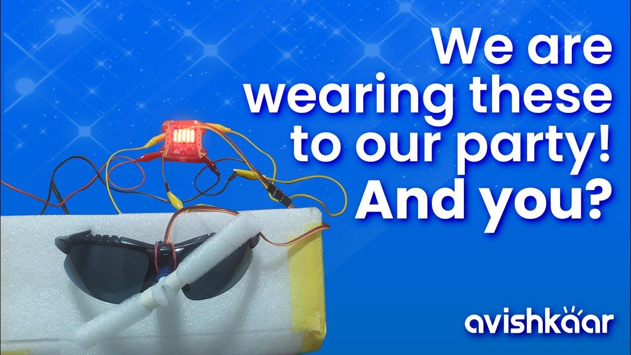 DIY Sunglass Wiper Automation using Avishkaar Makerboard IoT