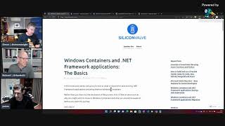 Windows apps in .NET Containers and Kubernetes + Github actions | Sydney Alt.Net July 2021