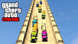 GTA 5: Online - Stunts, Funny Moments & Custom Game Modes(Welcome to the new episode of GTA 5 FUNNY MOMENTS, STUNTS & FAILS! To see more of our GTA 5 Stunts & Funny Moments, make sure to check out my ..., 2016-05-31T12:51:51.000Z)