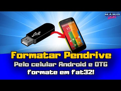 Vídeo: Como Formatar Uma Unidade Flash USB Em Seu Telefone