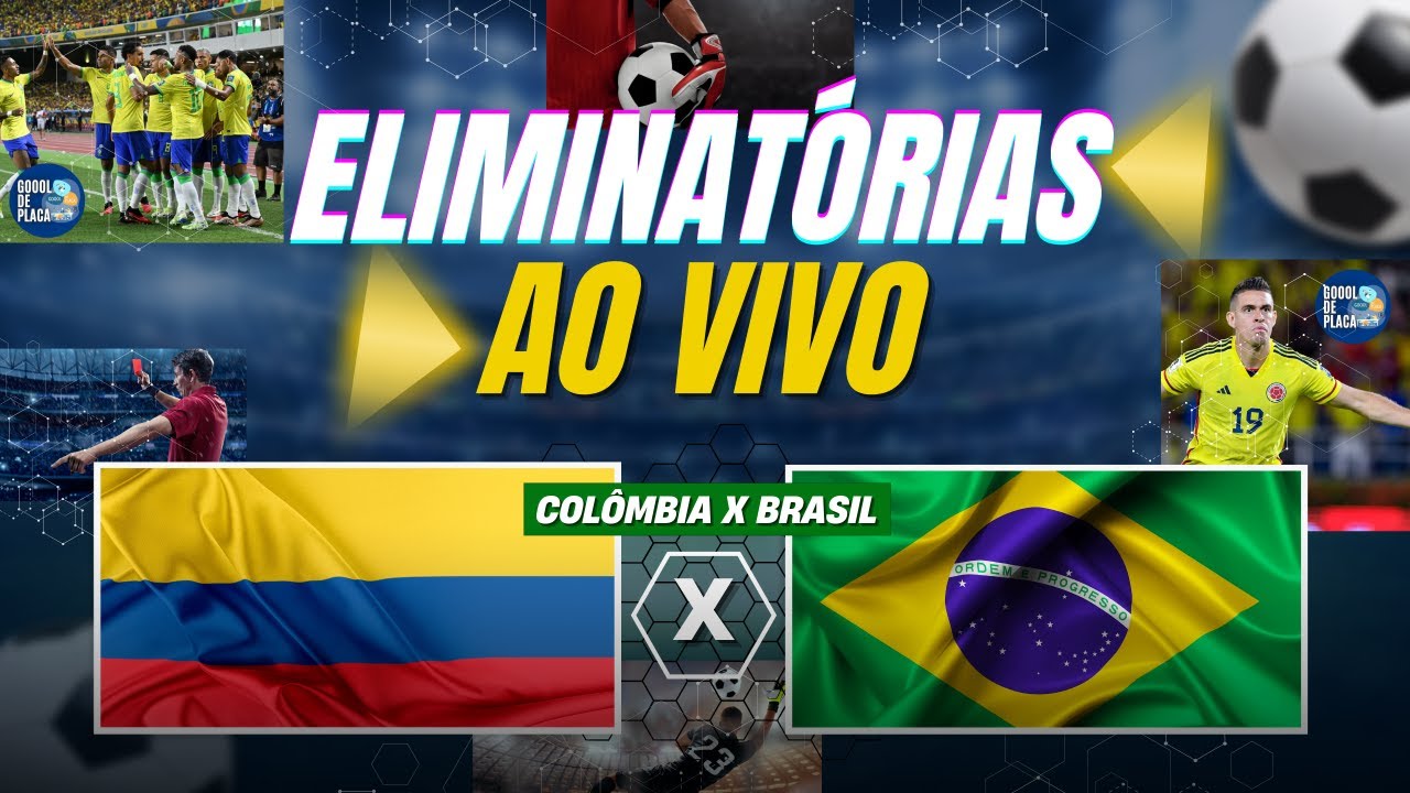 AO VIVO] Colômbia x Brasil - Eliminatórias da Copa do Mundo de 2026 - Super  Rádio Tupi