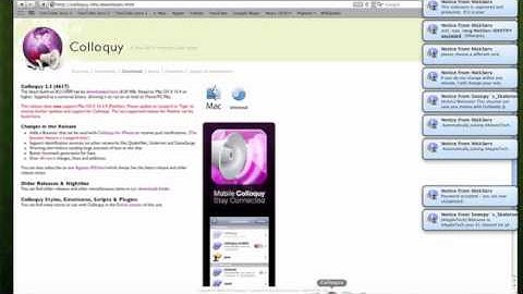 Connecting to GeekShed using Colloquy on Mac - Mac-1000x