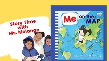 Me on the Map by Joan Sweeney @StoryTimeWithMsMelange #booksreadaloud