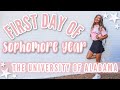 College Day In My Life | First Day of Classes | The University of Alabama