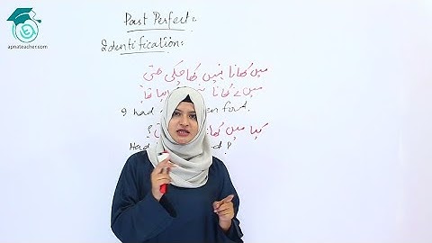 Lesson #9 | English Language | Past Perfect | Tenses | Apna Teacher