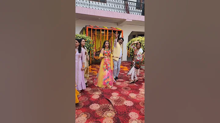 | haldi video 😍 | #shorts #youtubeshorts #short @CrazyXYZ