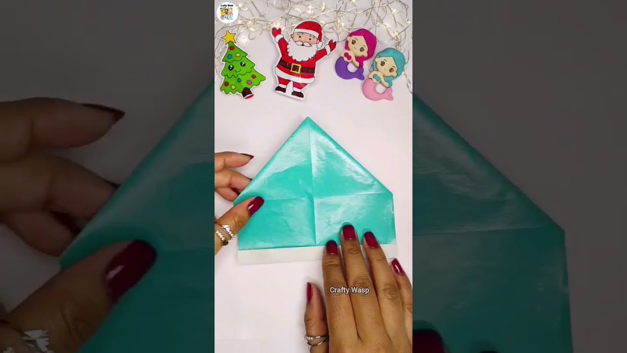 Paper Christmas Bell ❄️ Paper Bell for Christmas Decorations