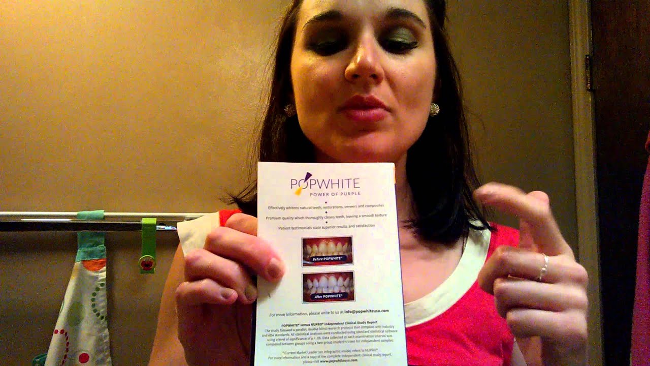 POPWHITE Prophy Paste Discussion/Review YouTube