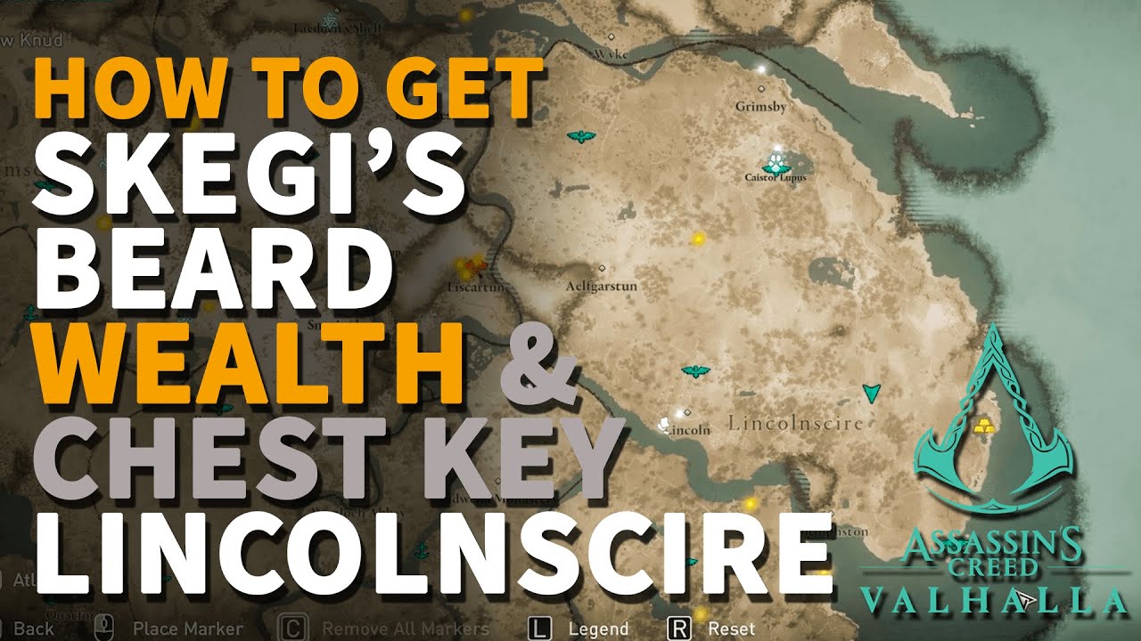 Skegi’s Beard Chest Key Wealth Ingot Assassin's Creed Valhalla