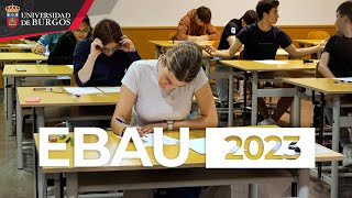 EBAU 2023. Universidad de Burgos