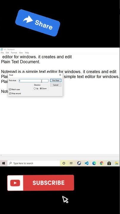 Edit Menu in Notepad | Notepad Edit Menu Options | Basic Computer ...