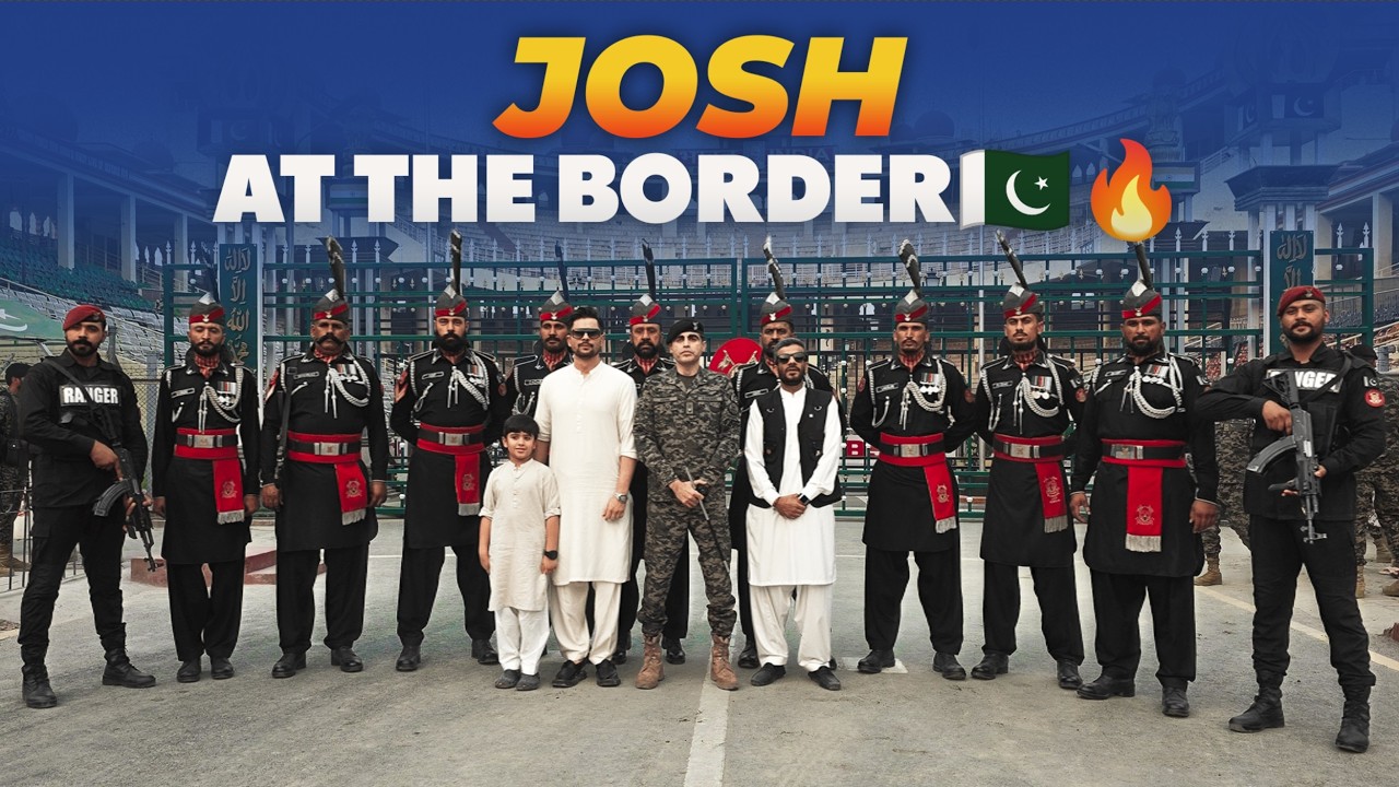 Tabish Hashmi Joins Suneel Munj at the Wagah Border Parade!