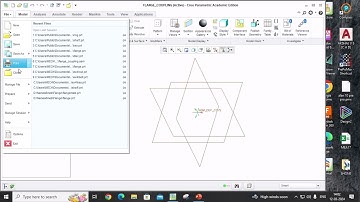 Flange Coupling Assembly using Creo 1