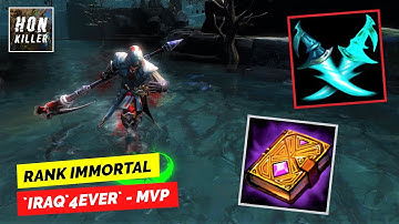 HoN Fayde TWIN BLADES with GRIMOIRE OF POWER - MVP