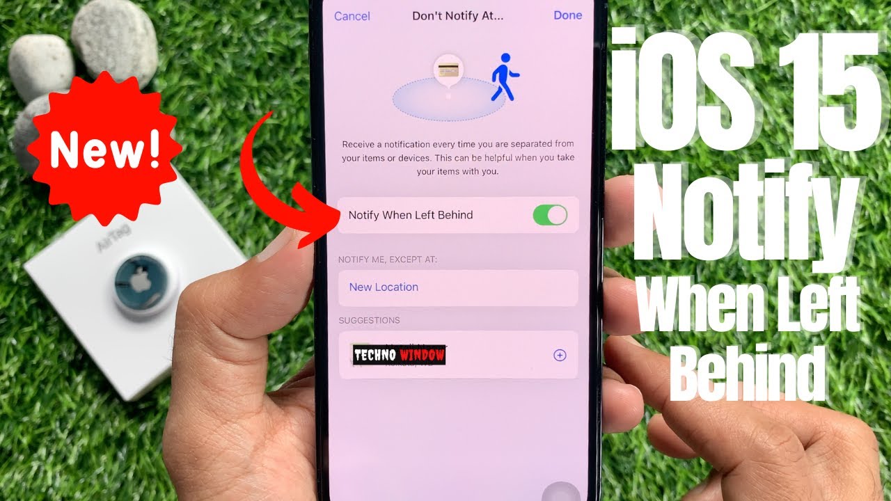 How to Get Notified If You Leave an AirTag or Apple Device Behind in
