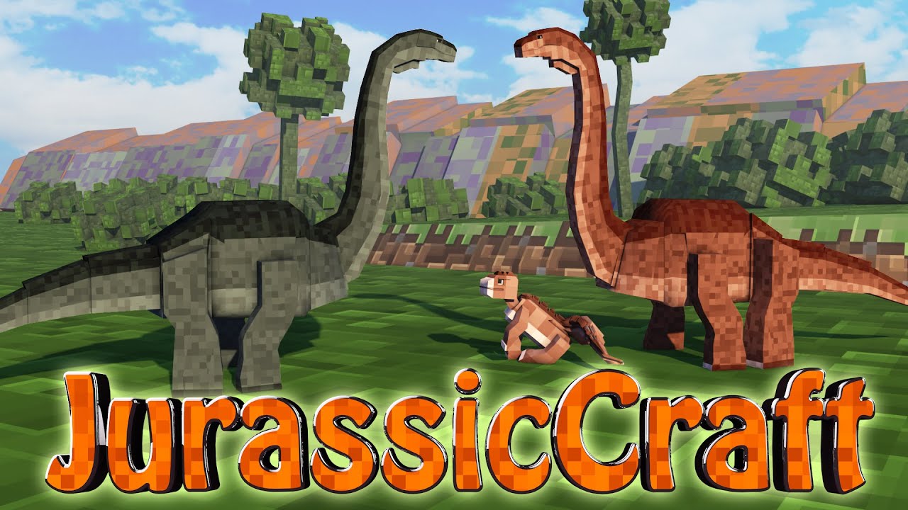 Minecraft Dinosaurs  Jurassic Craft Modded Survival Ep 26 