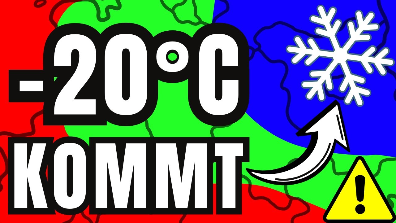 ❌ WINTER-HAMMER: Sibirische Kälte walzt alles nieder! (Ende der Woche) 🥶