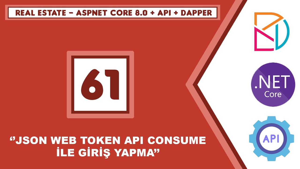 #61 Real Estate - AspNet Core 8.0 + Api + Dapper - Json Web Token Api ...