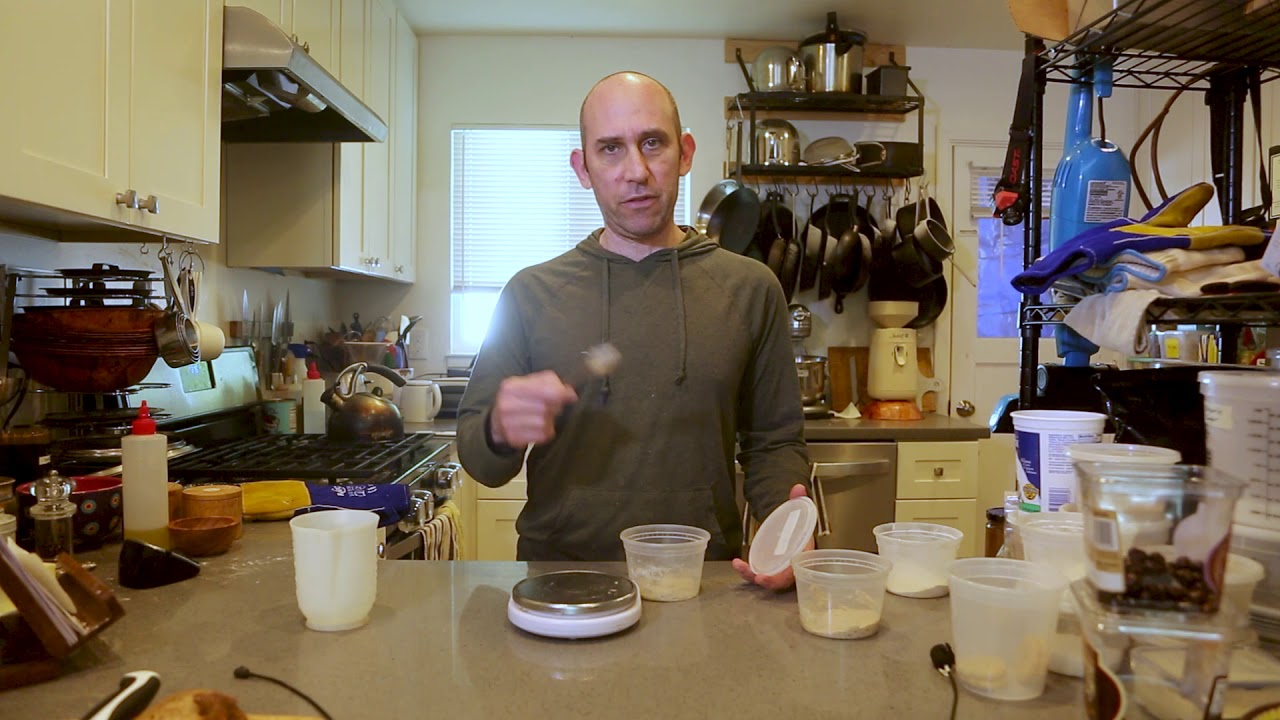 How to feed your starter - YouTube