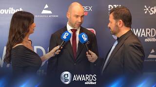 Σπανούλης στα Gazzetta Awards 2025 by Novibet: «Είμαι δίκαιος και ειλικρινής, δεν κάνω εκπτώσεις»