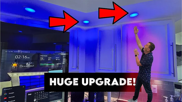 Govee Recessed Smart Lighting for the SCSR Kitchen