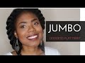 Jumbo Goddess Flat Twist on Natural Hair