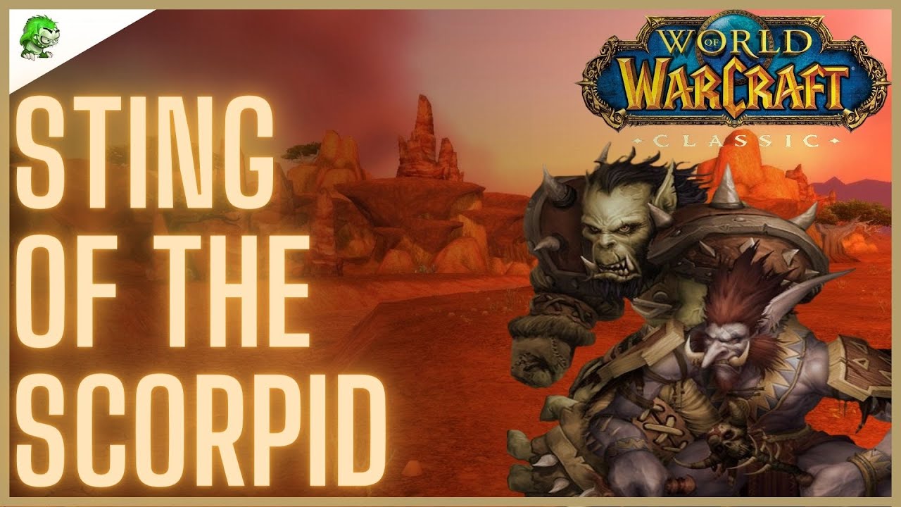 WoW Classic Sting of the Scorpid YouTube