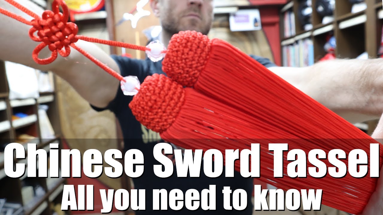 Chinese Sword Tassel for Tai Chi Swords and Broadswords - Enso