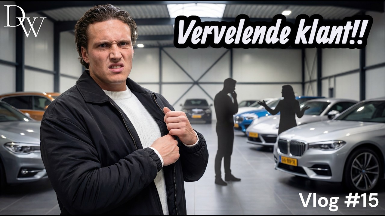DAAN IS DIT SOORT KLANTEN ZAT!! & AUTO WASSEN GAAT FOUT! VLOG #15