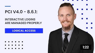 PCI v4.0 - 8.6.1: Interactive Logins Are Managed Properly