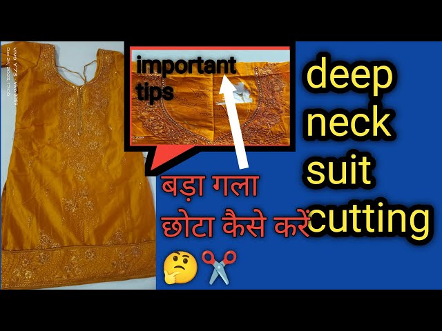 Latest Deep Back Neck Designs For Kurtis with Tassels |Hangings |latkan  #shorts - YouTube