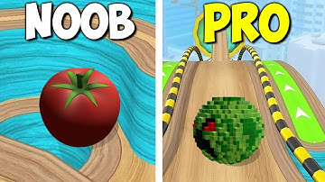 Noob VS Pro | Going Ball - Speedrun Gameplay Level 127