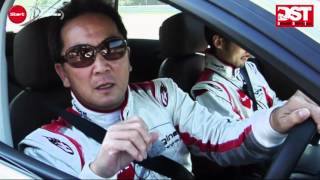 BMW 640iグランクーペ vs アウディA6ハイブリッド（ダブルレーンチェンジ編）【DST＃051-04】