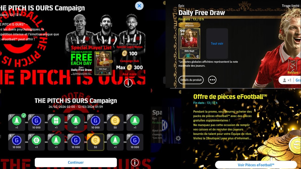 Mise à jour de ce jeudi 