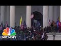 Protesters Storm Stairs Of Capitol As Congress Debates Electoral College Objections | NBC News