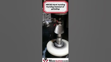 Hard turning with CBN inserts